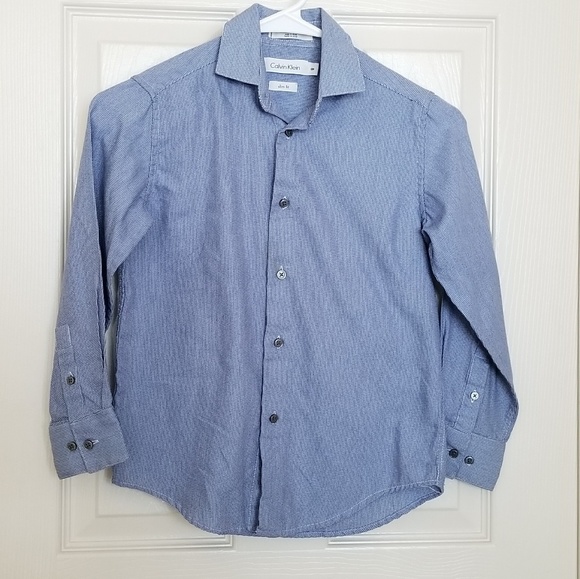 Calvin Klein slim fit long sleeved button down - Picture 1 of 5